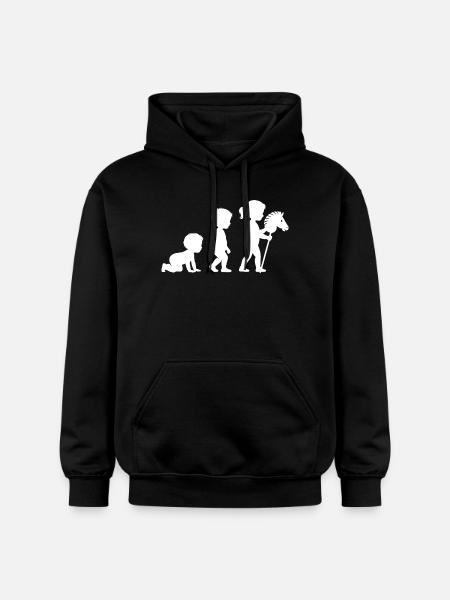 Hobby Horsing - Sweat à capuche Softstyle® Gildan Unisexe - noir