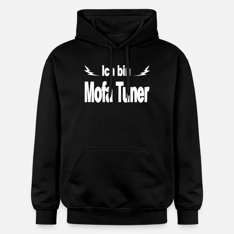 Mobylette - Sweat à capuche Softstyle® Gildan Unisexe - noir