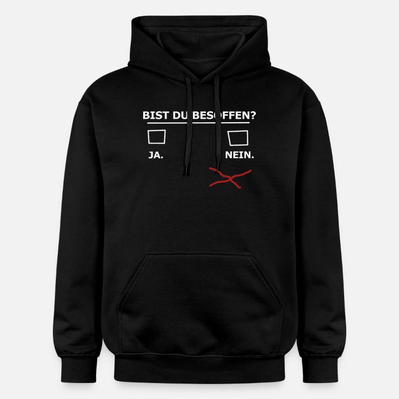 Bière bue - Sweat à capuche Softstyle® Gildan Unisexe - noir