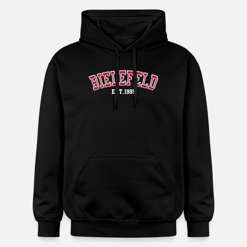 Bielefeld fondée en 1995 - Sweat à capuche Softstyle® Gildan Unisexe - noir