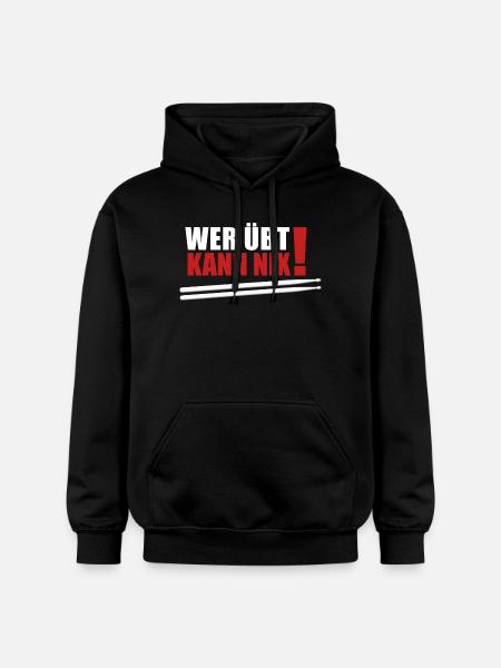 Who practices can't do anything - Gildan Unisex Softstyle® Midweight Hoodie - black