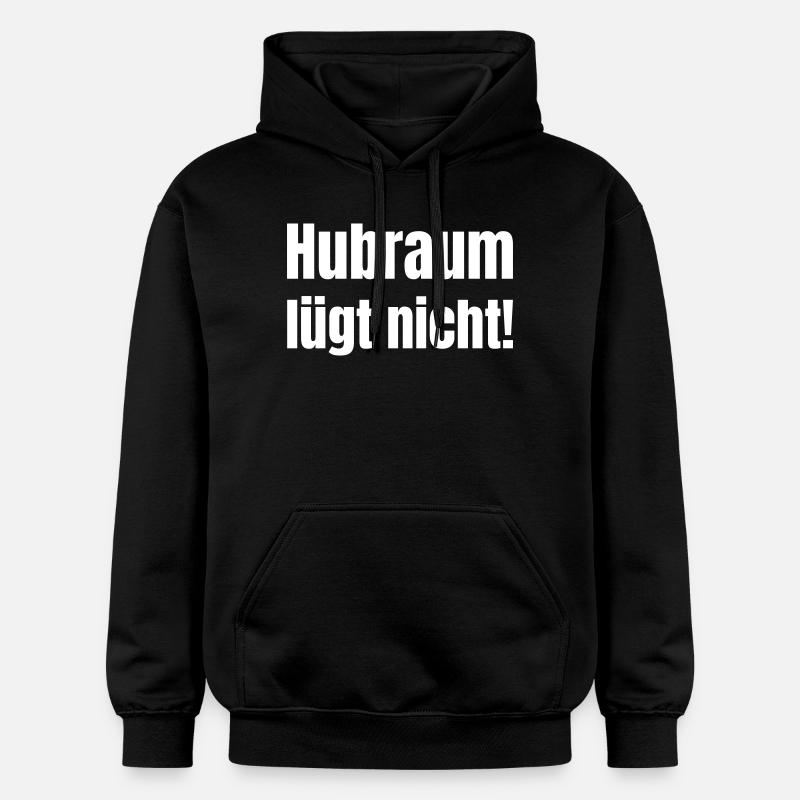 Le déplacement ne ment pas - Sweat à capuche Softstyle® Gildan Unisexe - noir