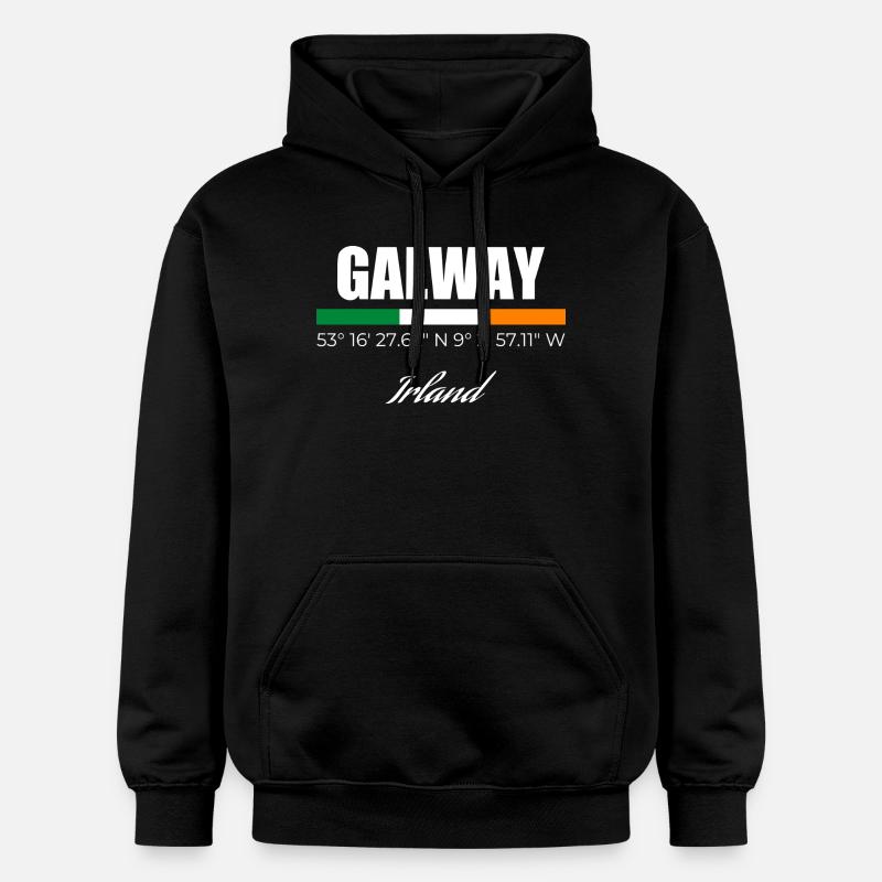 Galway - Sweat à capuche Softstyle® Gildan Unisexe - noir