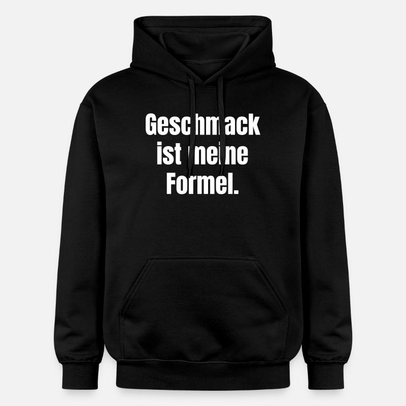Le goût est ma formule - Sweat à capuche Softstyle® Gildan Unisexe - noir