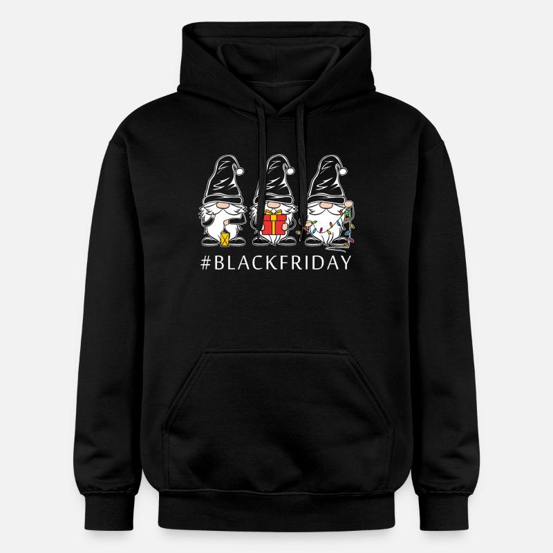 Virée shopping du Black Friday - Sweat à capuche Softstyle® Gildan Unisexe - noir