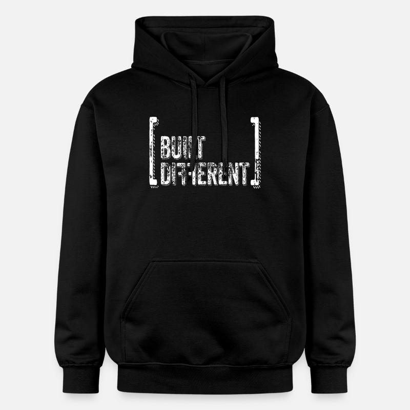 Devis de détresse construite différente - Sweat à capuche Softstyle® Gildan Unisexe - noir