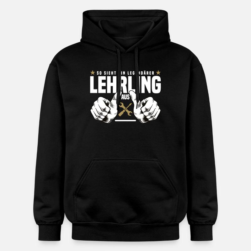 Apprenti - Sweat à capuche Softstyle® Gildan Unisexe - noir