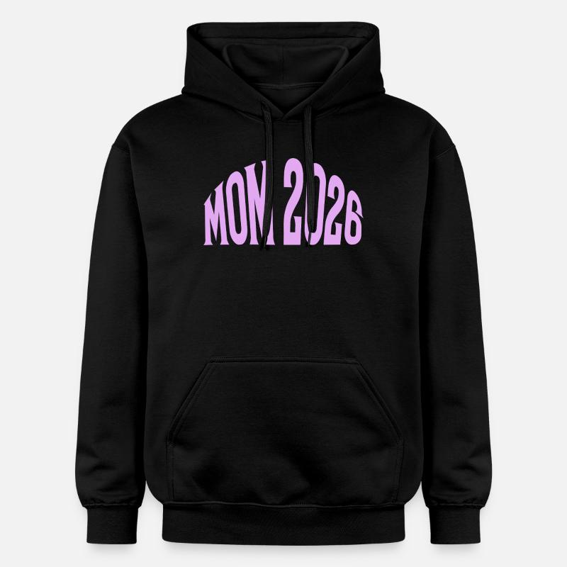 Maman 2026 - Sweat à capuche Softstyle® Gildan Unisexe - noir