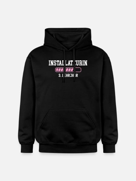 Plumber Apprenticeship 3 Year Plumber - Gildan Unisex Softstyle® Midweight Hoodie - black