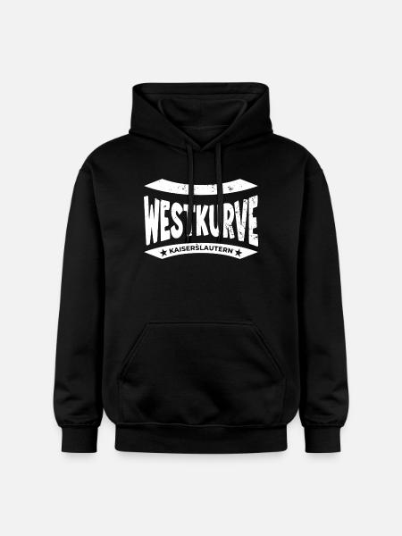 Kaiserslautern Stadium, Bag, Socks, Mug - Gildan Unisex Softstyle® Midweight Hoodie - black