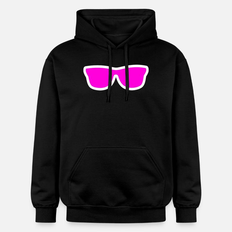 Lunettes de soleil - Sweat à capuche Softstyle® Gildan Unisexe - noir