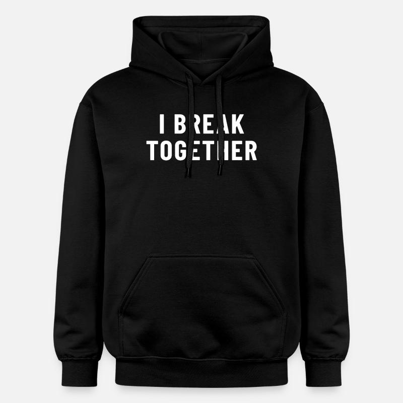 Je me casse ensemble Denglish - Sweat à capuche Softstyle® Gildan Unisexe - noir