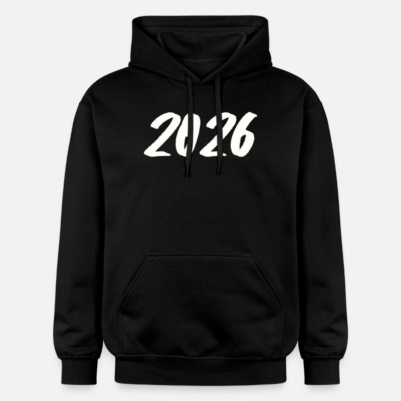 Coup de pinceau année 2026 - Sweat à capuche Softstyle® Gildan Unisexe - noir