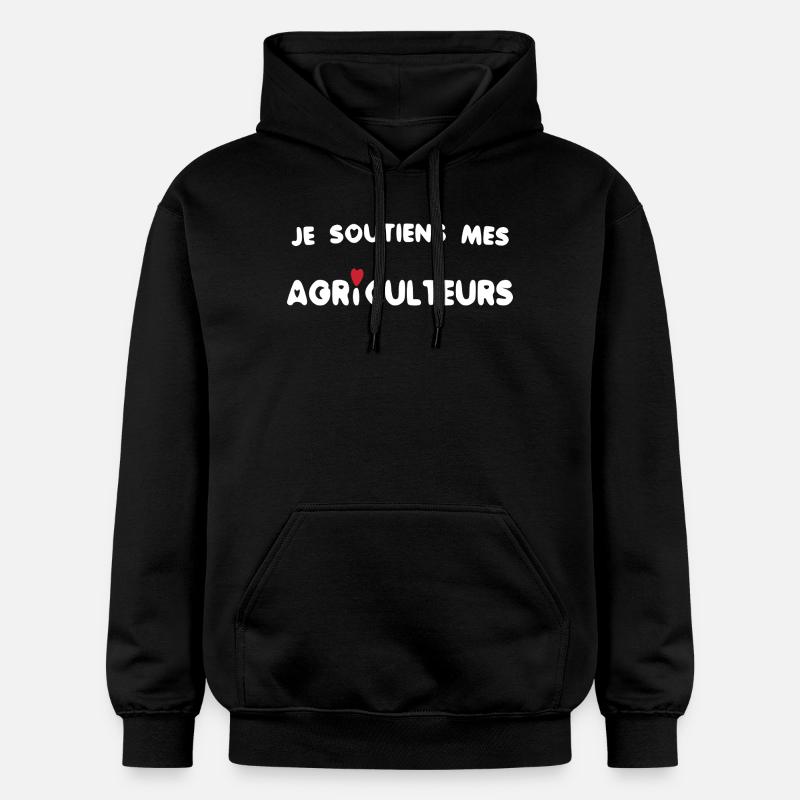Bauer und Bauer - Gildan Unisex Softstyle® Midweight Hoodie - Schwarz