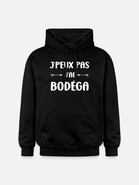 I can't I have Bodéga - Gildan Unisex Softstyle® Midweight Hoodie - black