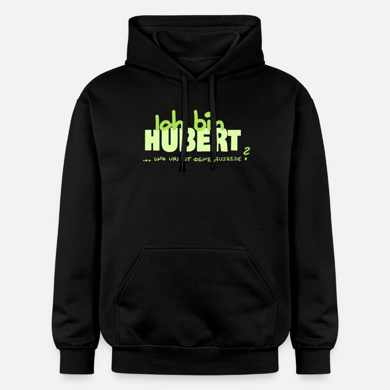 Cadeau pour Hubert - Sweat à capuche Softstyle® Gildan Unisexe - noir