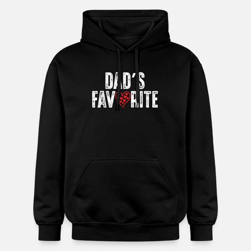 Papas_Lieblings - Sweat à capuche Softstyle® Gildan Unisexe - noir
