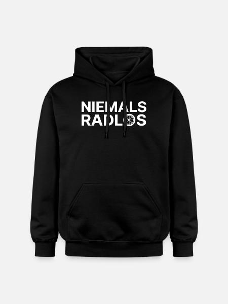 never bikeless - Gildan Unisex Softstyle® Midweight Hoodie - black
