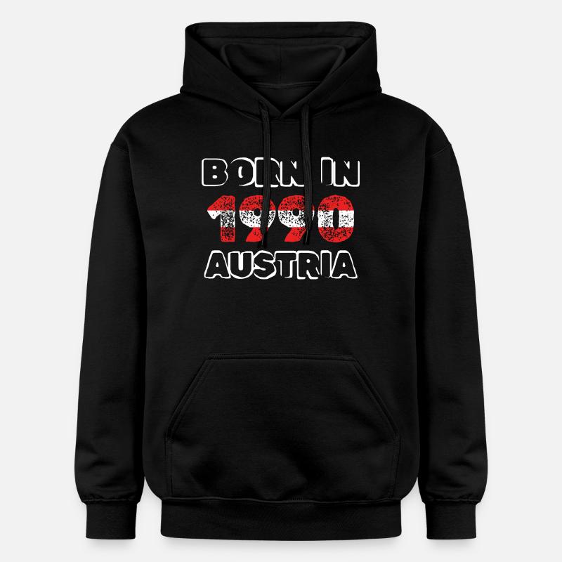 1990 - Sweat à capuche Softstyle® Gildan Unisexe - noir