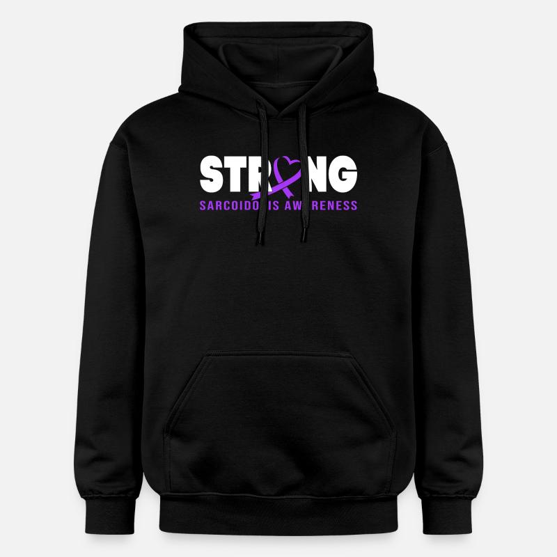 Sarcoïdose - Sweat à capuche Softstyle® Gildan Unisexe - noir