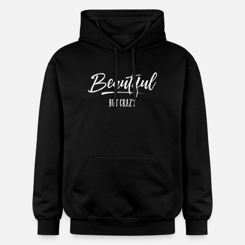 Beau mais fou - Sweat à capuche Softstyle® Gildan Unisexe - noir