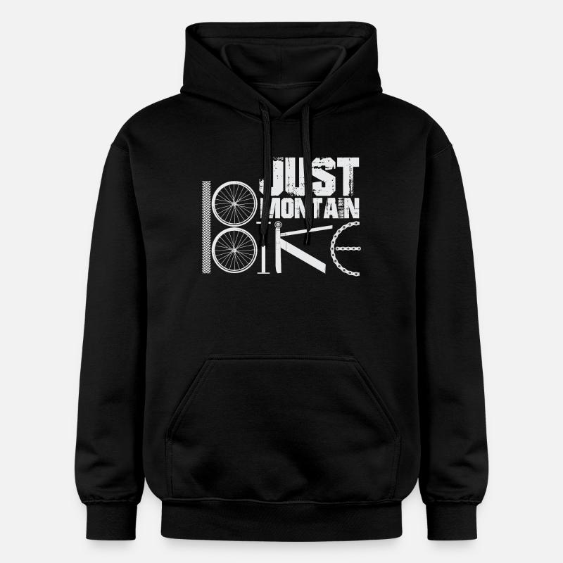 BMX Bicyclette Dire BMX Biker - Sweat à capuche Softstyle® Gildan Unisexe - noir
