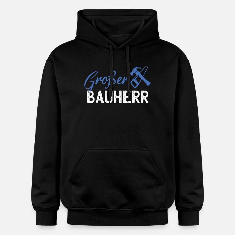 Graphismes de bâtiments GrafBen Builder - Sweat à capuche Softstyle® Gildan Unisexe - noir