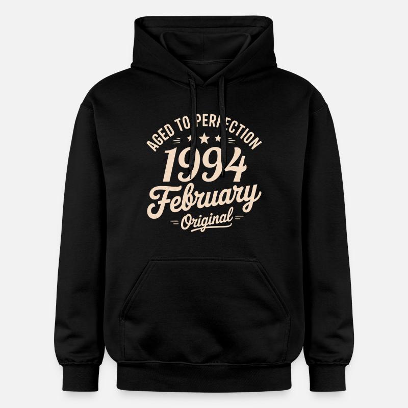 Février 1994 - February 1994 - Sweat à capuche Softstyle® Gildan Unisexe - noir