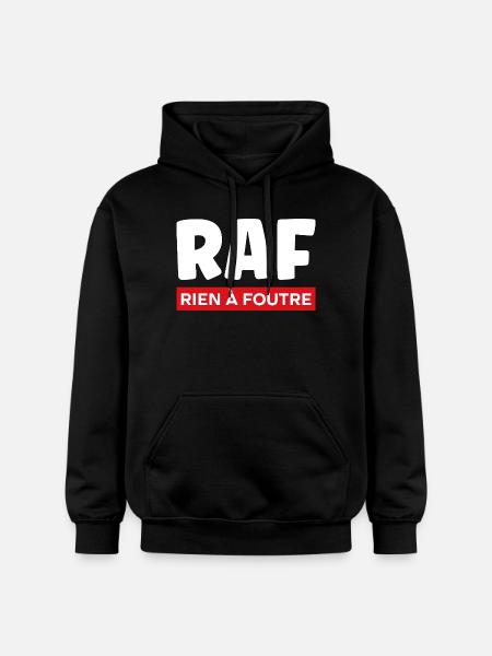 rien à foutre - Sweat à capuche Softstyle® Gildan Unisexe - noir