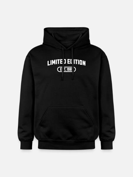 Édition limitée anniversaire 1981 - Sweat à capuche Softstyle® Gildan Unisexe - noir