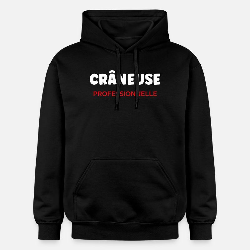 craneuse - Sweat à capuche Softstyle® Gildan Unisexe - noir