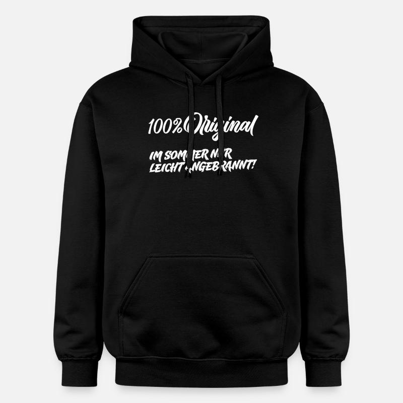 100 % original – légèrement brûlé - Sweat à capuche Softstyle® Gildan Unisexe - noir