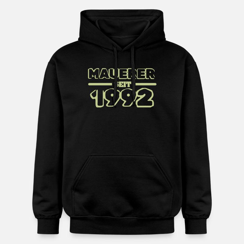 1992 - Sweat à capuche Softstyle® Gildan Unisexe - noir