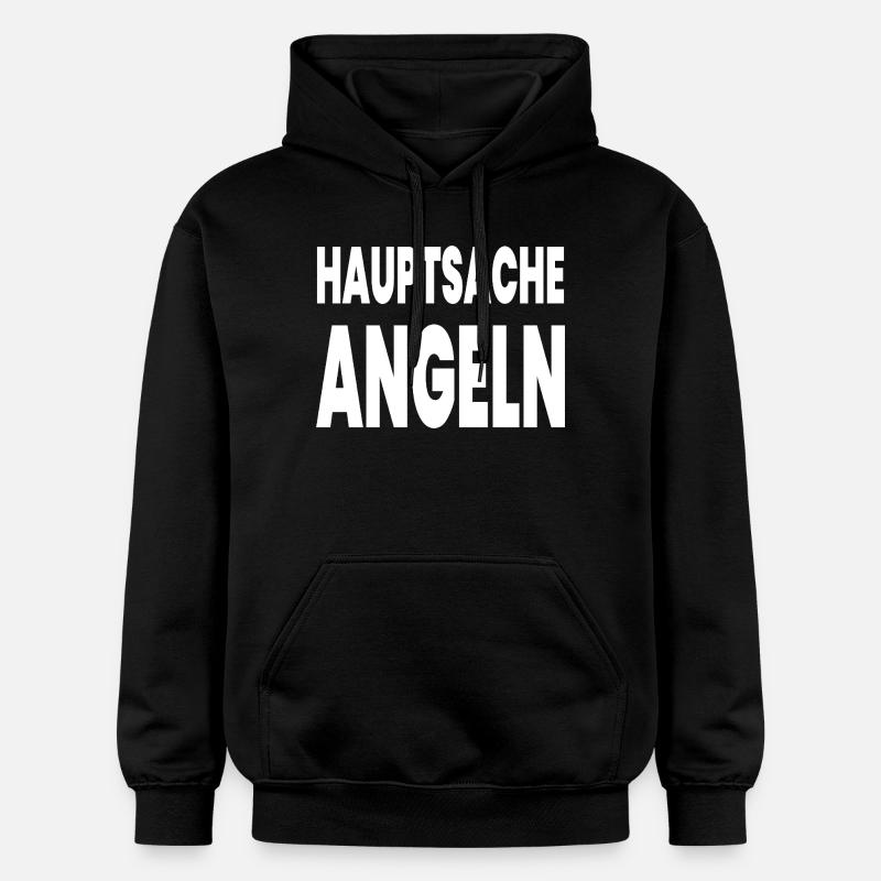 Pêche - Sweat à capuche Softstyle® Gildan Unisexe - noir