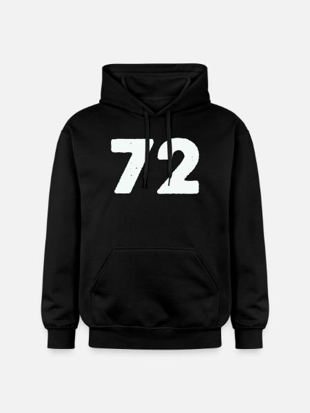 72 - Sweat à capuche Softstyle® Gildan Unisexe - noir