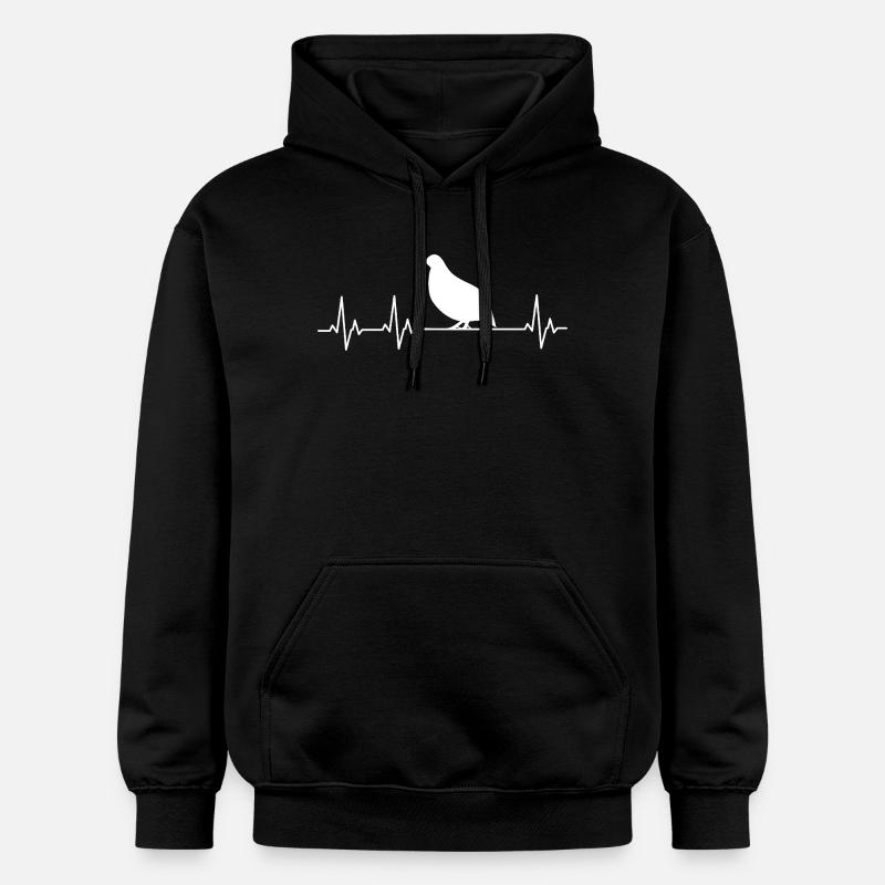 Caille - Éleveur de caille - Sweat à capuche Softstyle® Gildan Unisexe - noir
