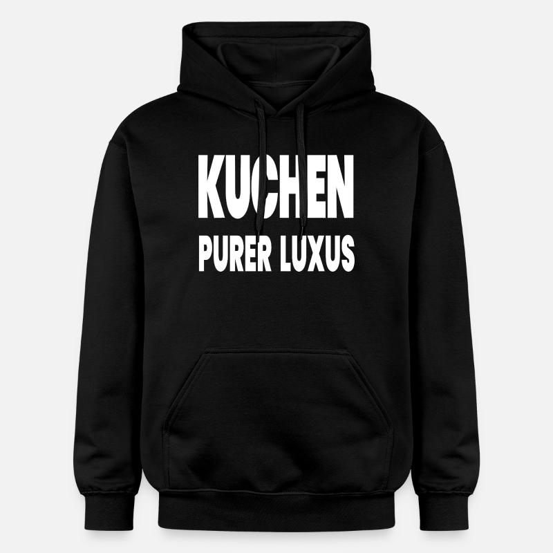 Gâteau - Sweat à capuche Softstyle® Gildan Unisexe - noir