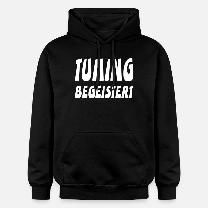 réglage - Sweat à capuche Softstyle® Gildan Unisexe - noir