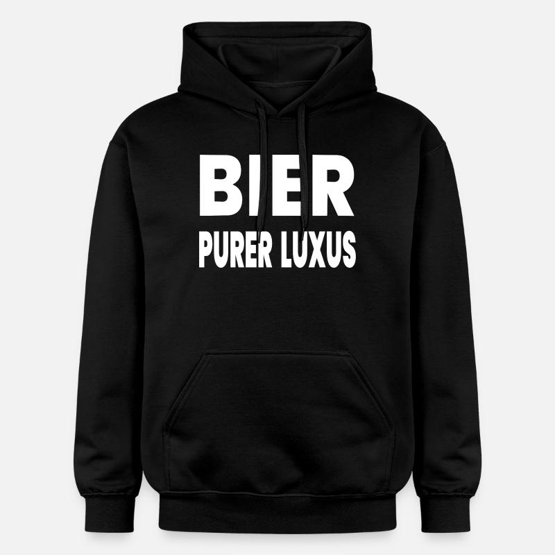 Bière - Sweat à capuche Softstyle® Gildan Unisexe - noir