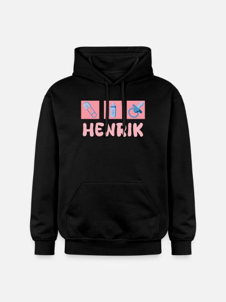 Gift for Henrik - Gildan Unisex Softstyle® Midweight Hoodie - black