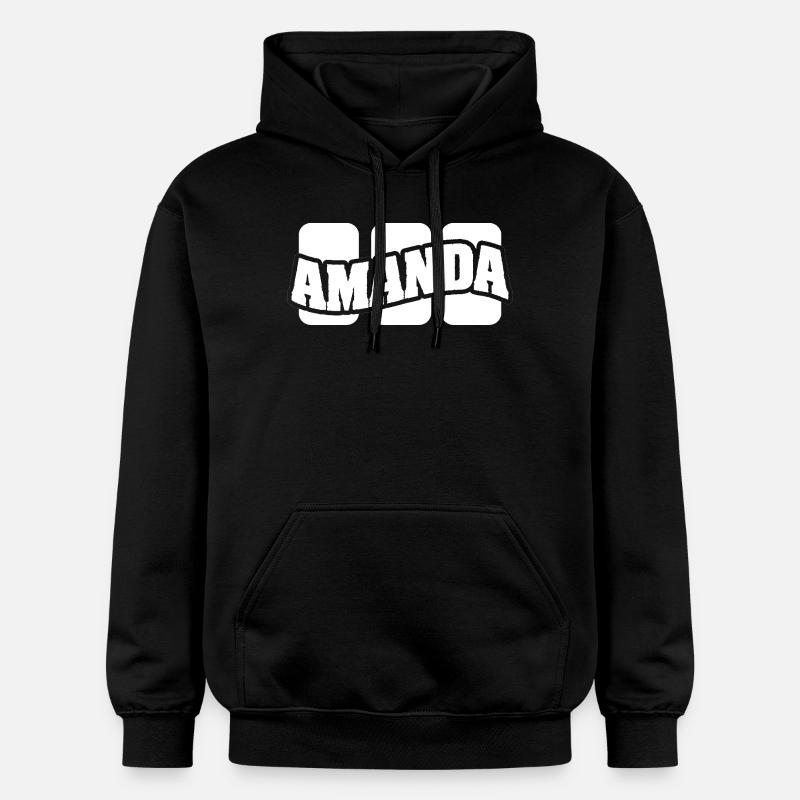 Amanda - Sweat à capuche Softstyle® Gildan Unisexe - noir