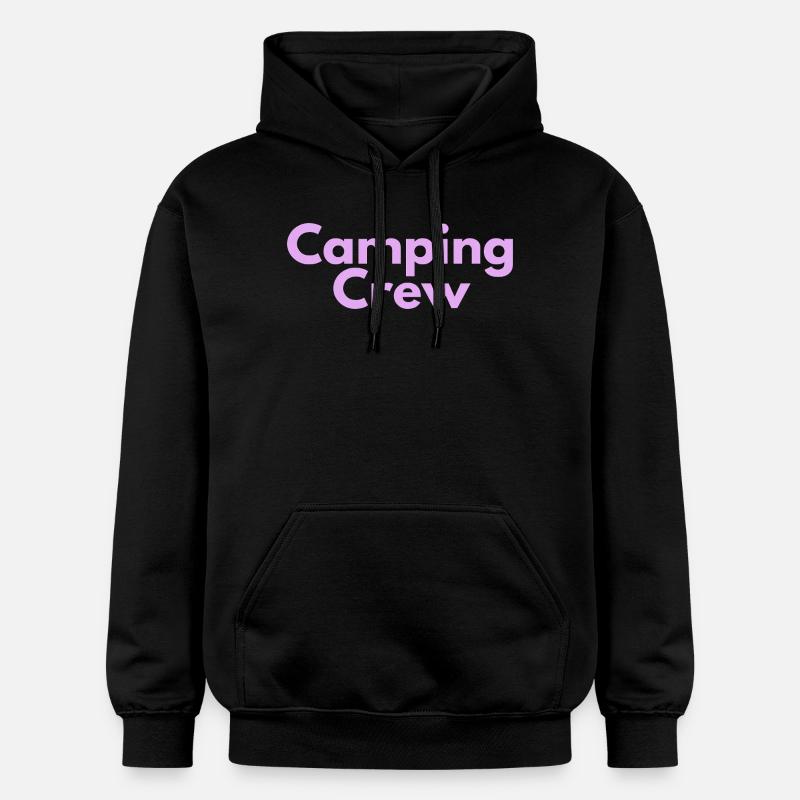 Équipe de camping - Sweat à capuche Softstyle® Gildan Unisexe - noir