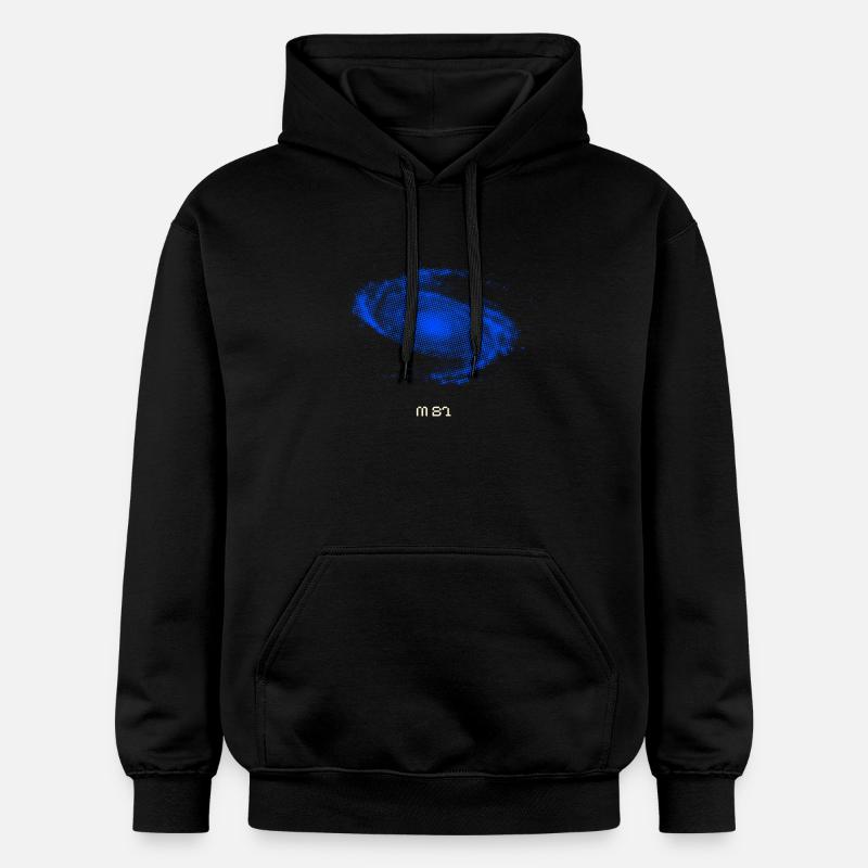 M81 - La galaxie de Bode - Sweat à capuche Softstyle® Gildan Unisexe - noir