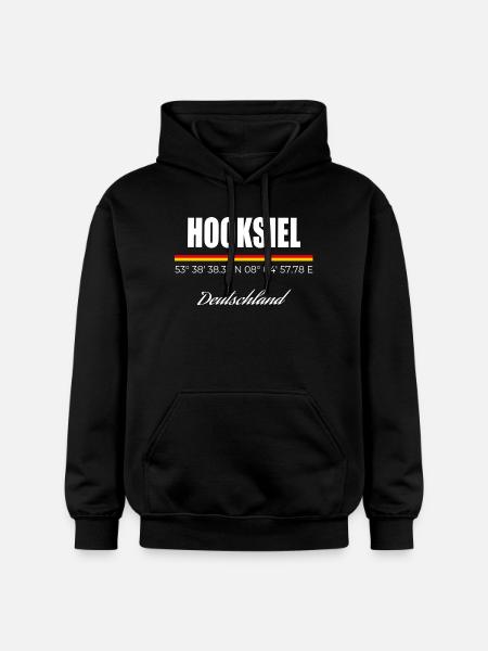Hooksiel - Gildan Unisex Softstyle® Midweight Hoodie - Schwarz