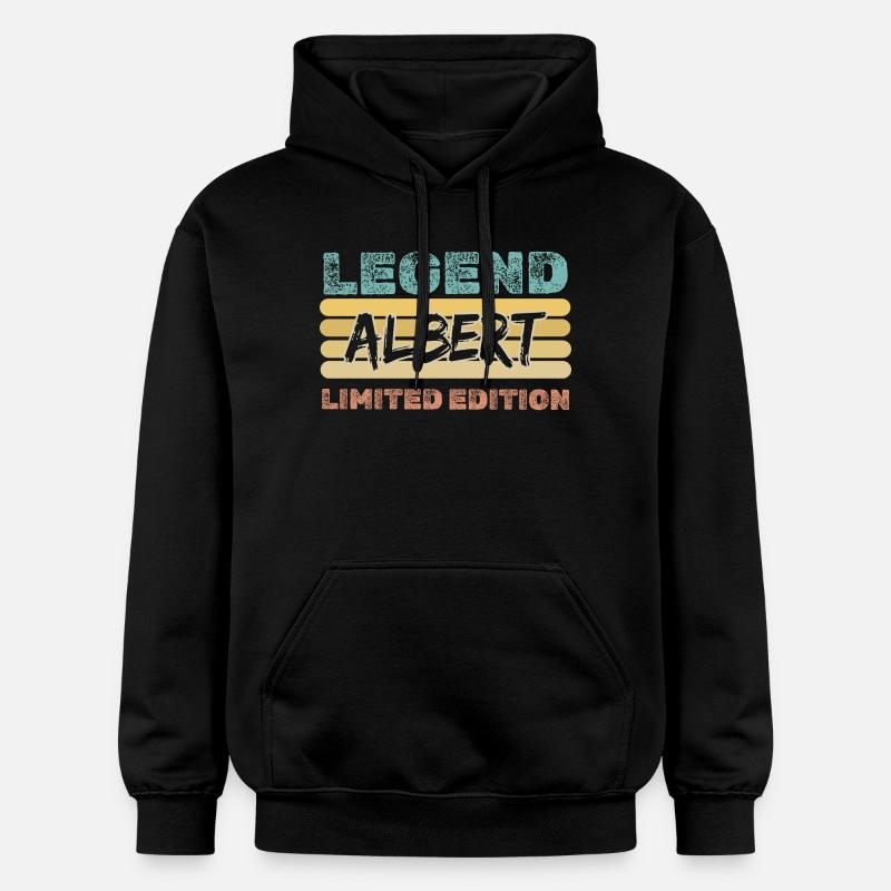 Dire Albert - Sweat à capuche Softstyle® Gildan Unisexe - noir