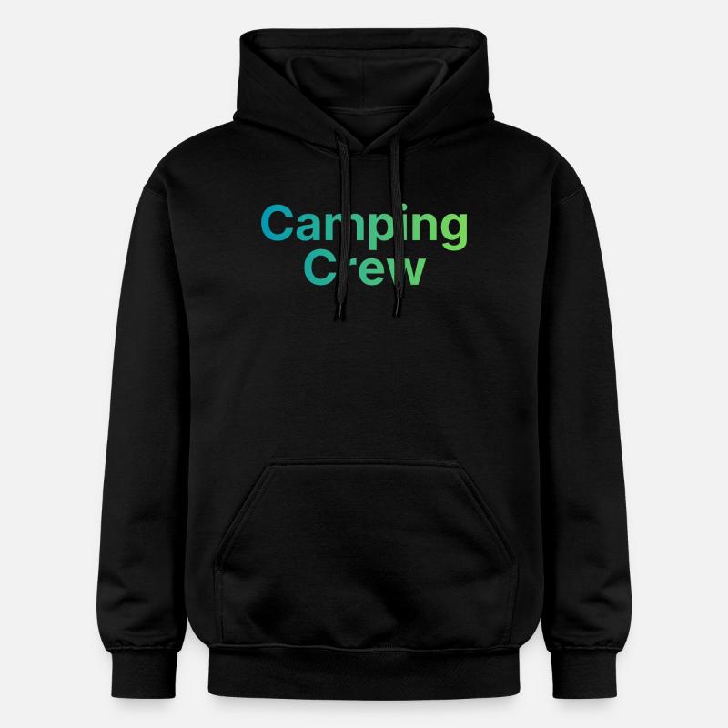 Équipe de camping - Sweat à capuche Softstyle® Gildan Unisexe - noir