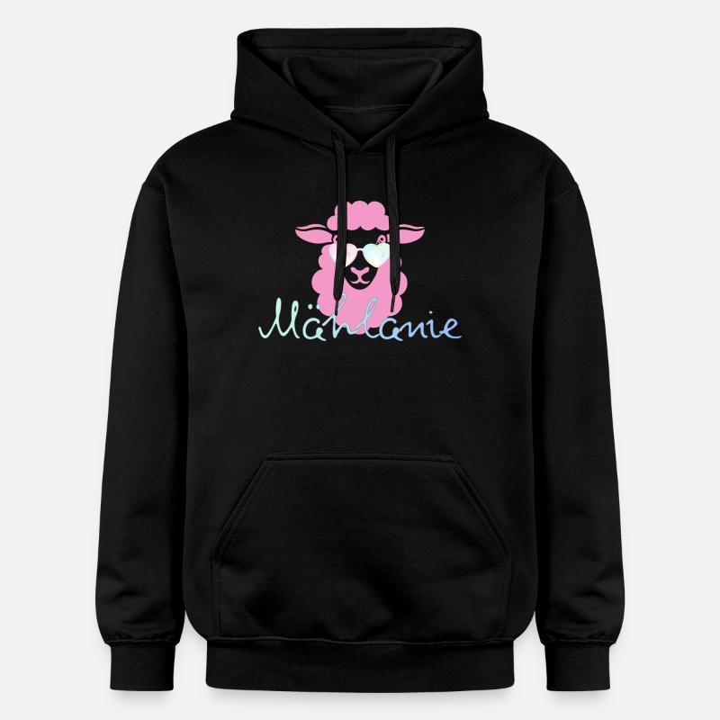 Mählanie - Sweat à capuche Softstyle® Gildan Unisexe - noir