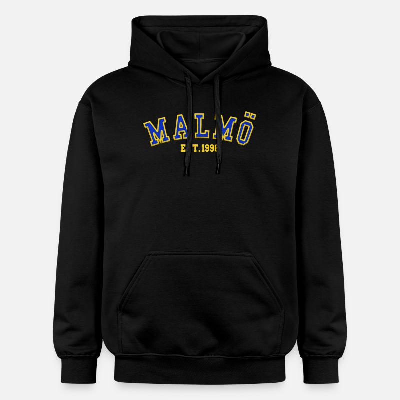 Malmö Fondée en 1996 - Sweat à capuche Softstyle® Gildan Unisexe - noir