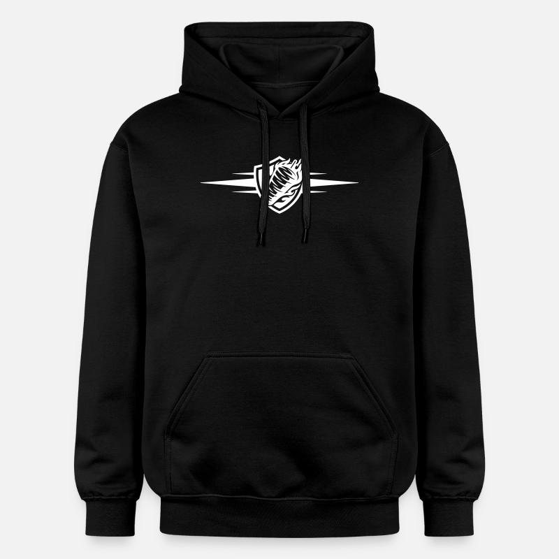 Döner Symbol Dönerskeß - Sweat à capuche Softstyle® Gildan Unisexe - noir
