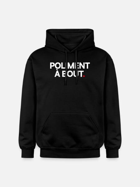 Poliment à bout - Sweat à capuche Softstyle® Gildan Unisexe - noir